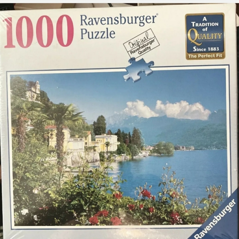 Ravensburger Puzzle Lake Maggiore 1000pcs Fabric  sealed new